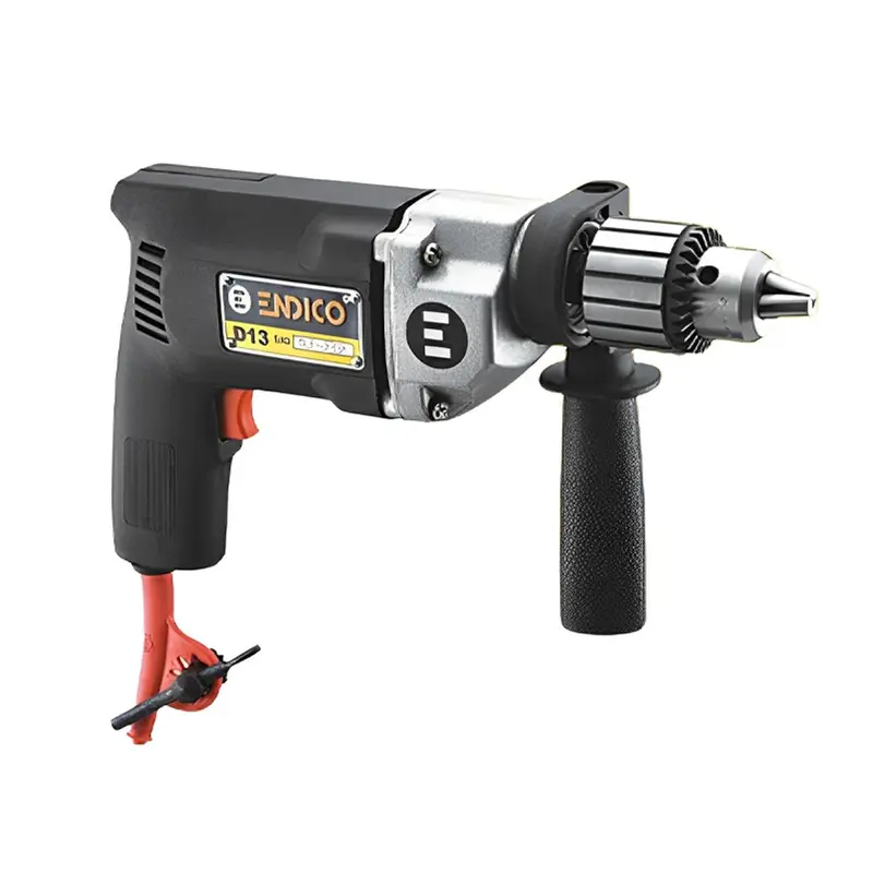 Endico 13 mm Heavy Duty Pistol Drill 550W, 1250 RPM With 6 Month Warranty (D13)